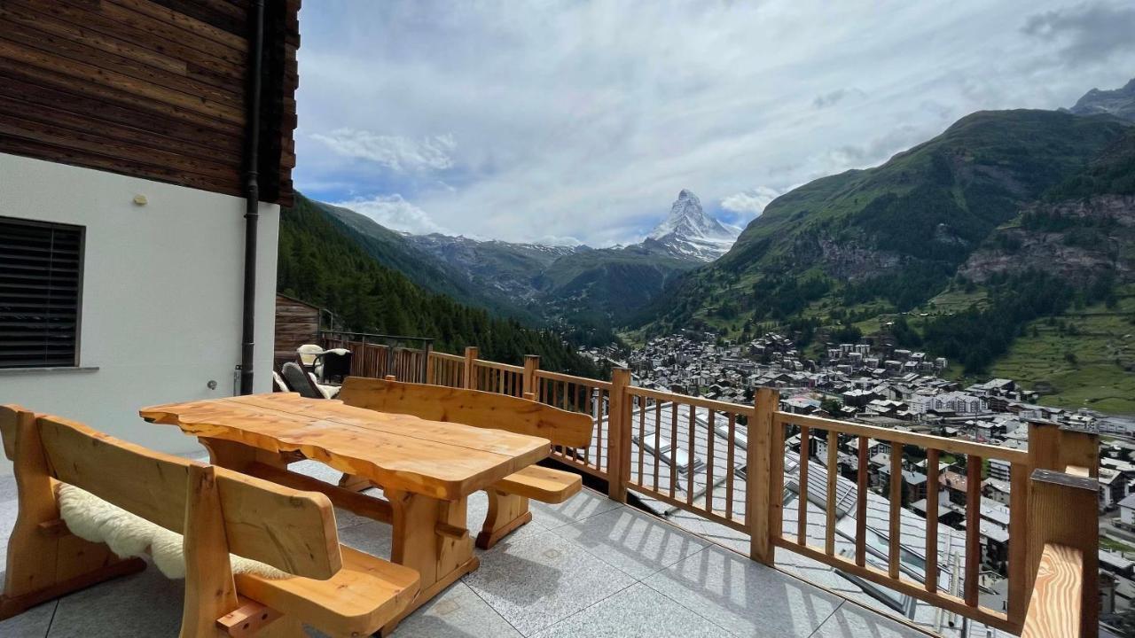 Apartamento Chalet Luna Zermatt Exterior foto