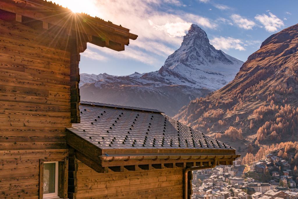 Apartamento Chalet Luna Zermatt Habitación foto